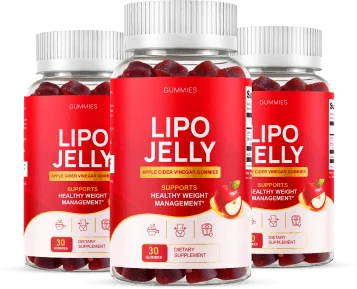LipoJelly three bottle bundle, 90-day supply